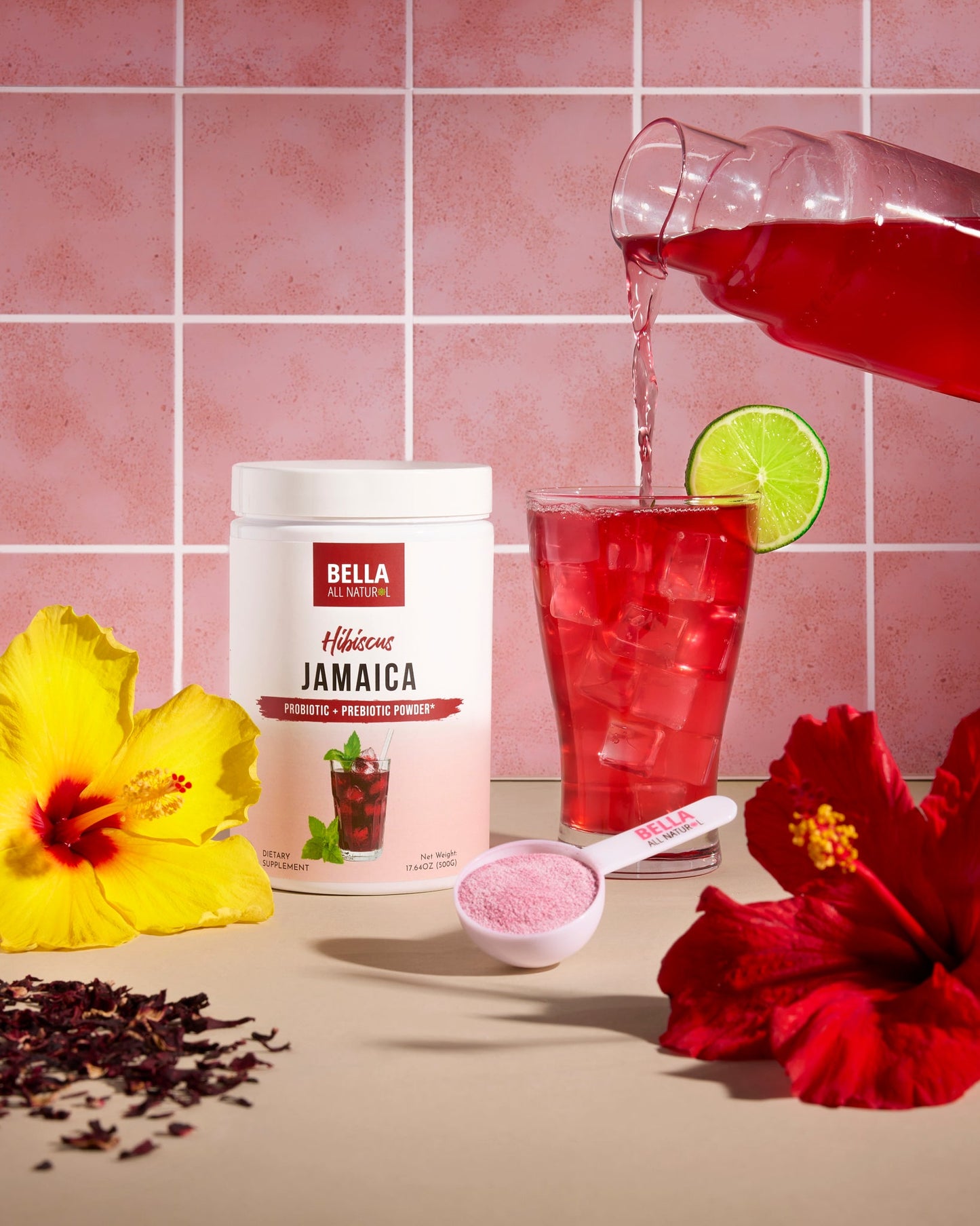 Hibiscus Jamaica with Prebiotics