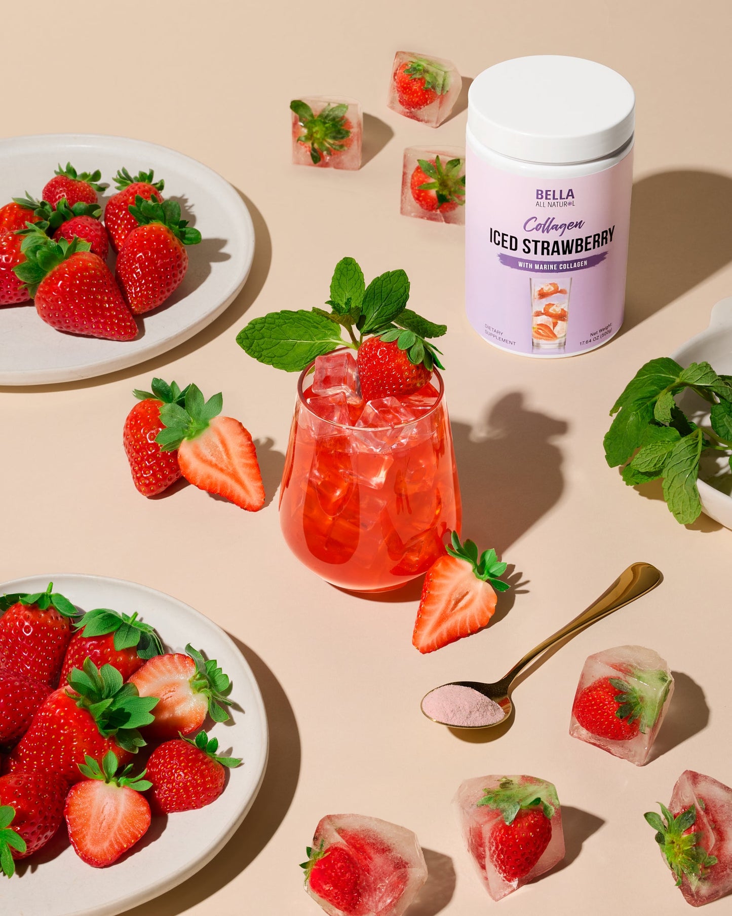 Collagen Iced Strawberry