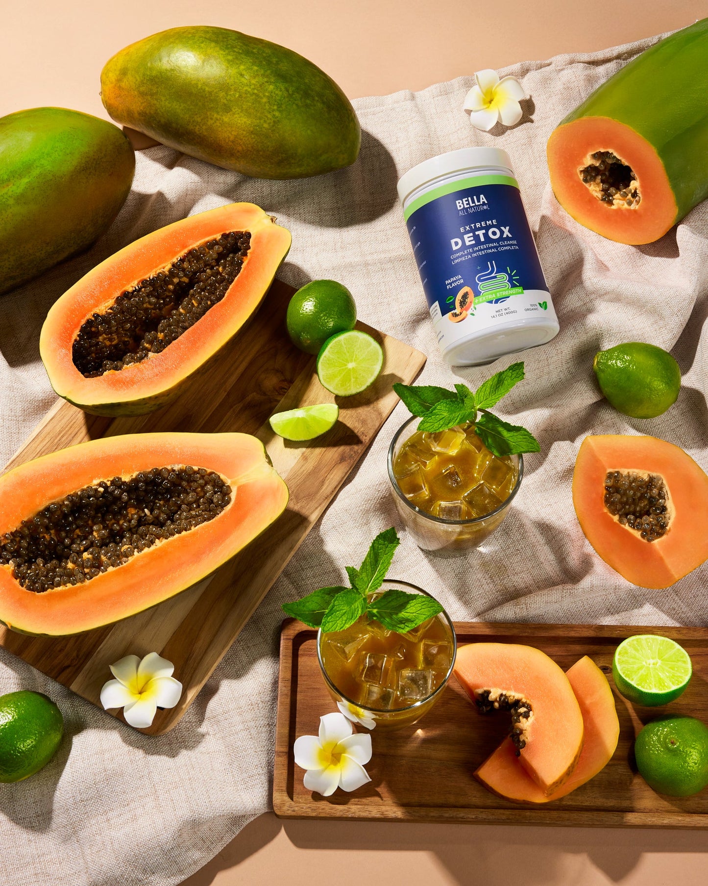 Extreme Detox Powder Papaya