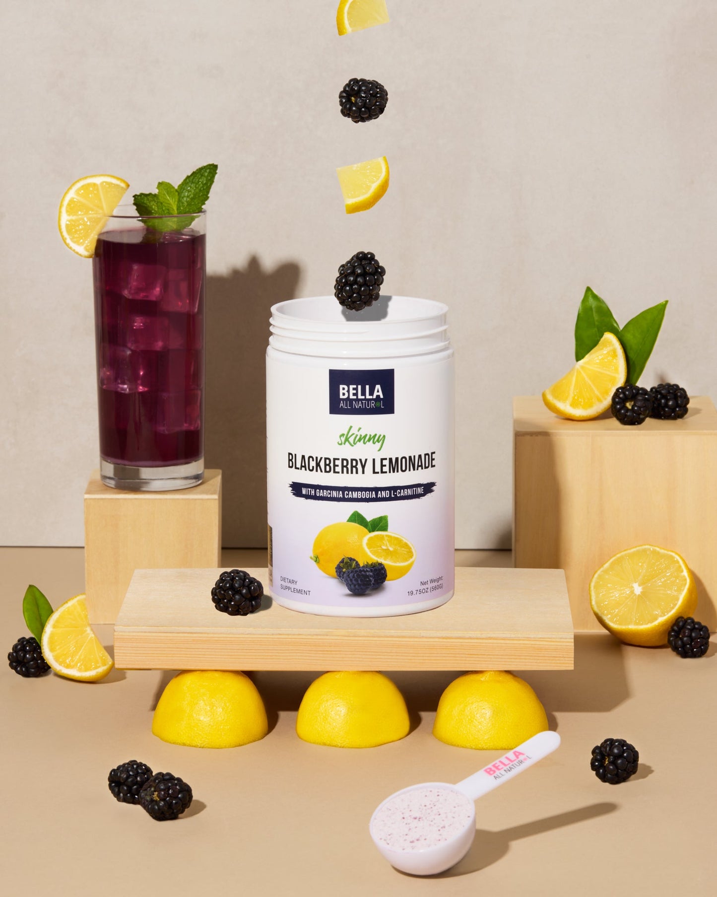 Skinny Iced Lemonade - Blackberry
