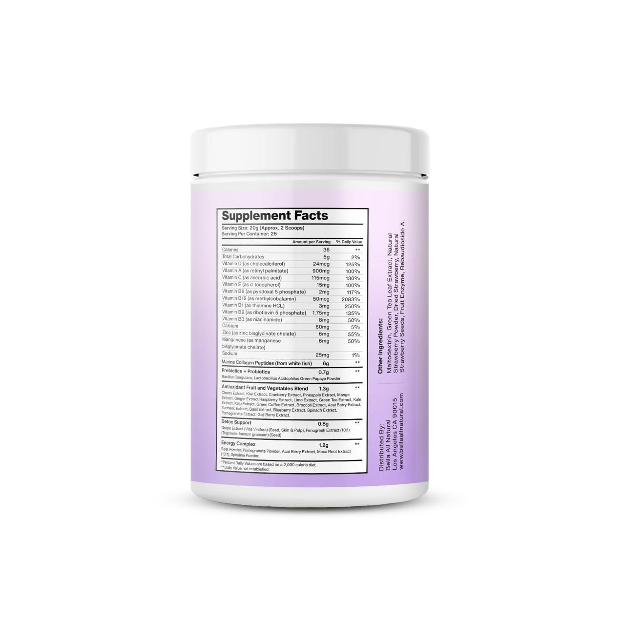 Collagen Iced Strawberry