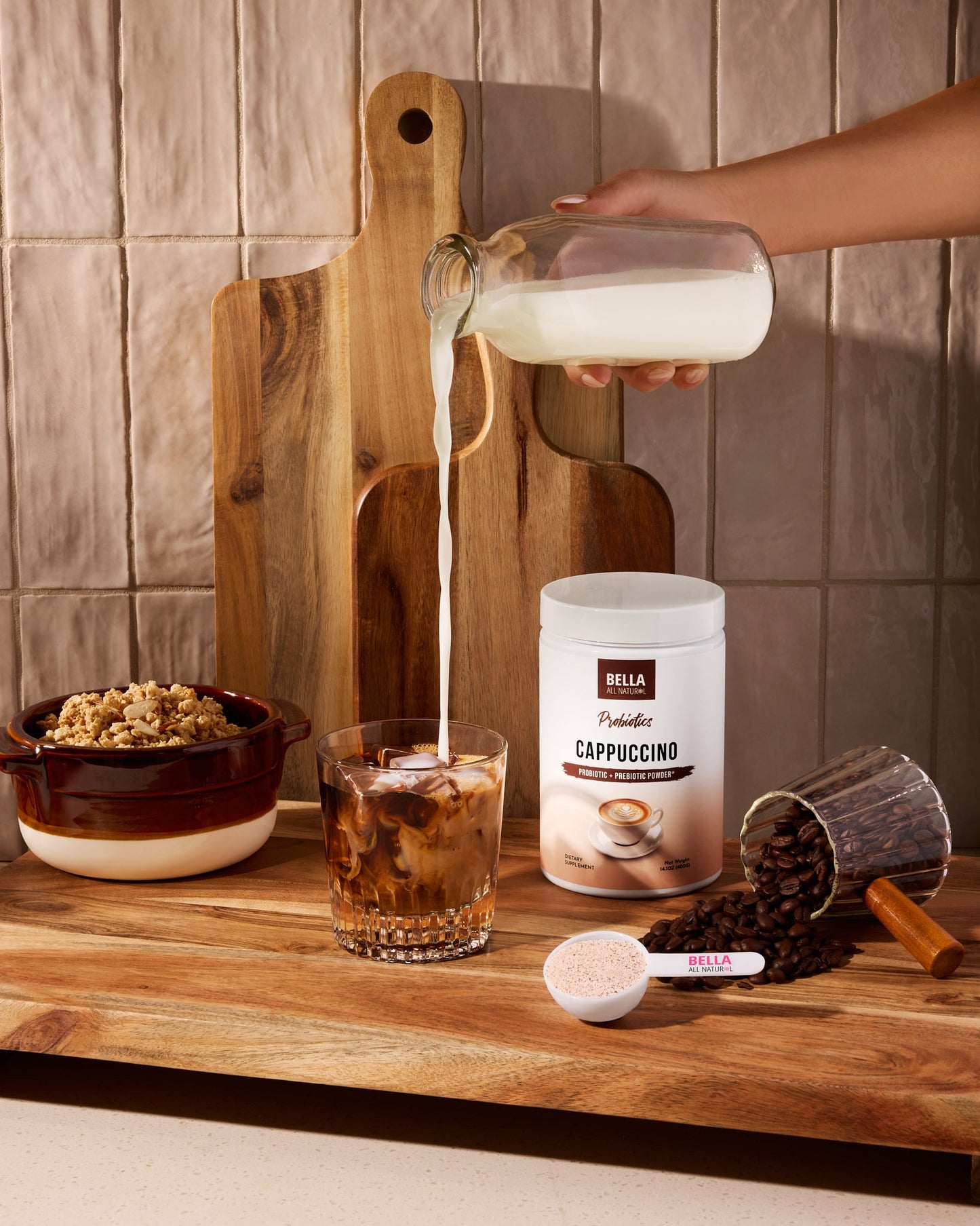 Probiotics Cappuccino- 500g - Probiotic & Prebiotic Powder