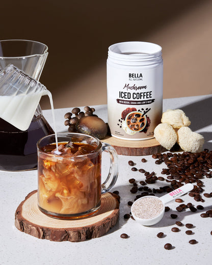 Mushroom Iced Coffee
