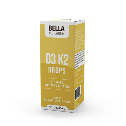D3 K2 Drops Organic Omega 3 MCT Oil