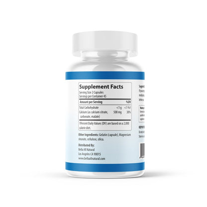 Calcium Capsules for Bone Health Support