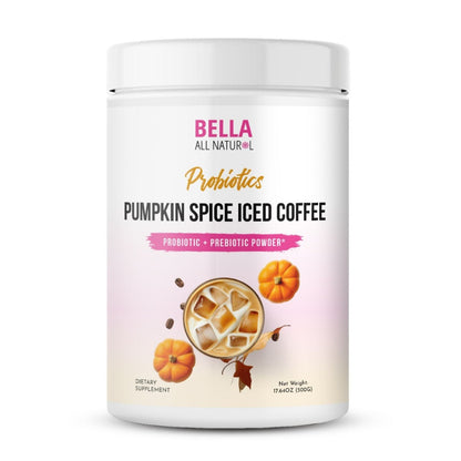 Probiotics Pumpkin Spice Iced Coffee